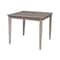International Concepts Square Solid Wood Top Table, Dining Height, Washed Gray Taupe, 36 W, 36 L, 30 in H, Wood K09-3636-30S - alternate 1